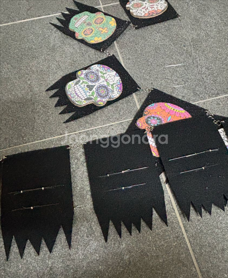 할로윈 장식 소품 - 가랜드--5