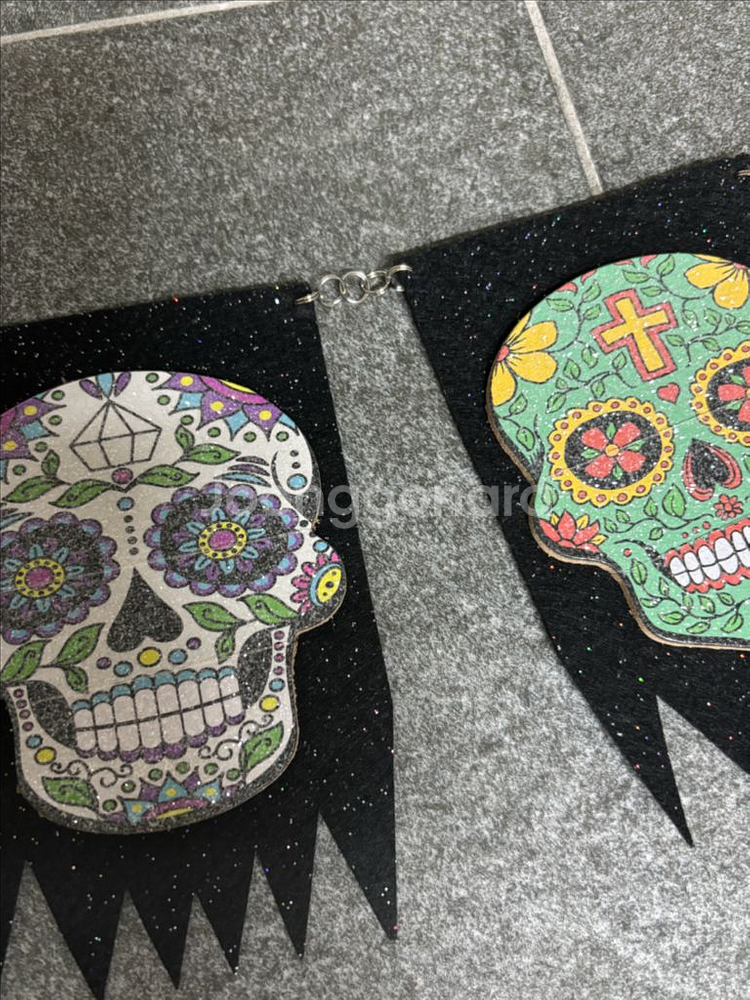 할로윈 장식 소품 - 가랜드--8