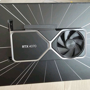 rtx4070fe 파운더스에디션 풀박