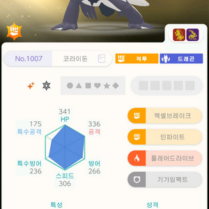 2마리 일괄 이로치 코라이돈 이로치 미라이돈