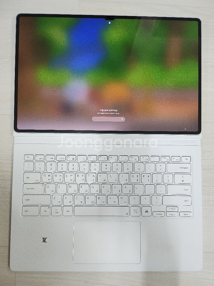 갤럭시탭s10울트라 256g wifi 정품키보드 북커버--1
