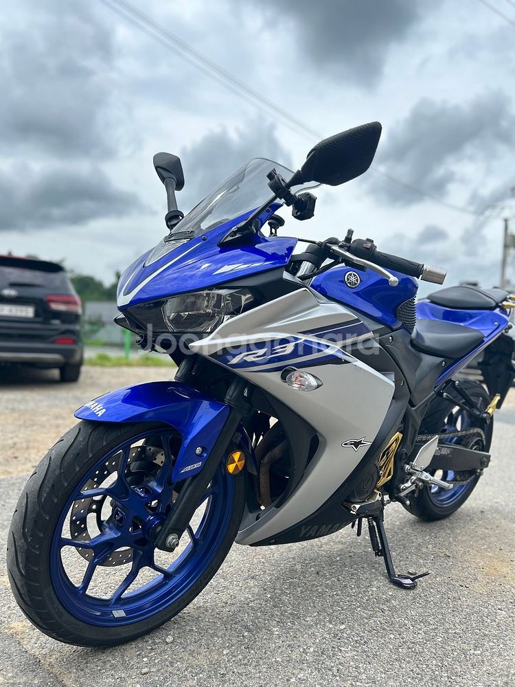구변완료 ) 야마하 r3 17년형 블박2채널 판매합니다--6