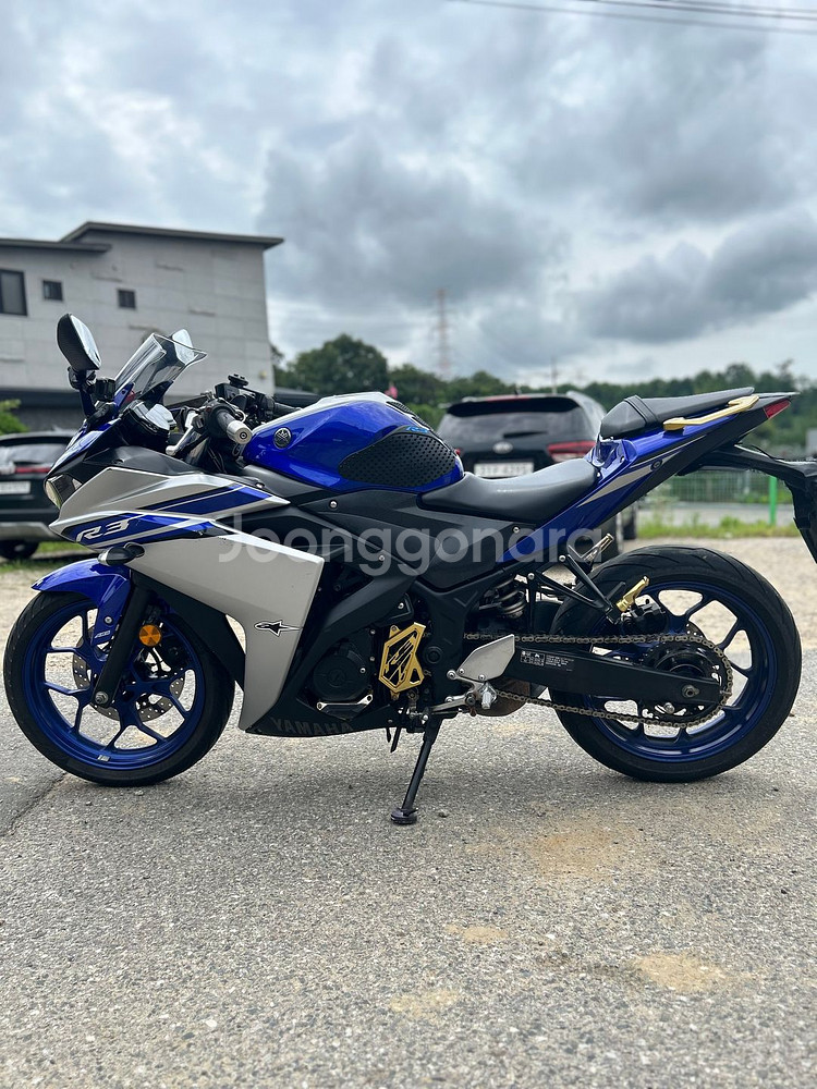 구변완료 ) 야마하 r3 17년형 블박2채널 판매합니다--5