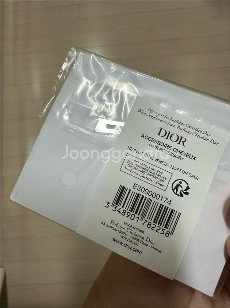 디올헤어핀 새상품--1
