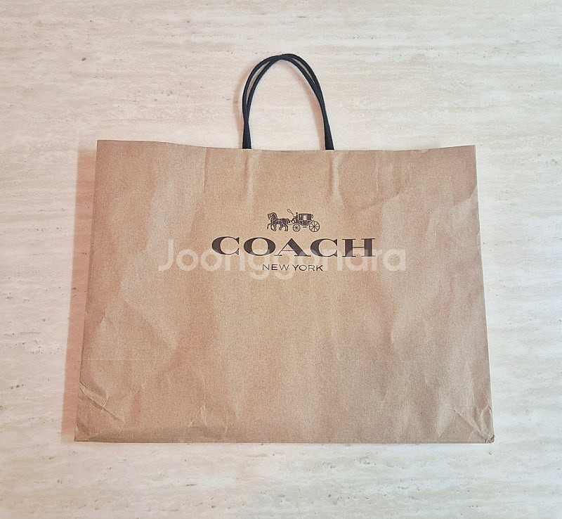 [정품]코치 쇼핑백 ,코치 종이가방,코치 가방,코치--2