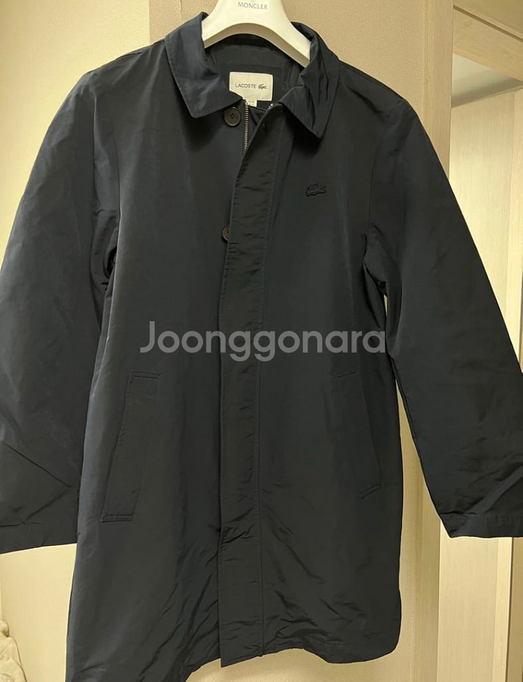 라코스테 나일론 트렌치코트 M--0