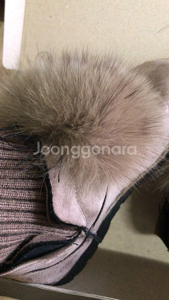 여성 겨울부츠 여우털 230--4