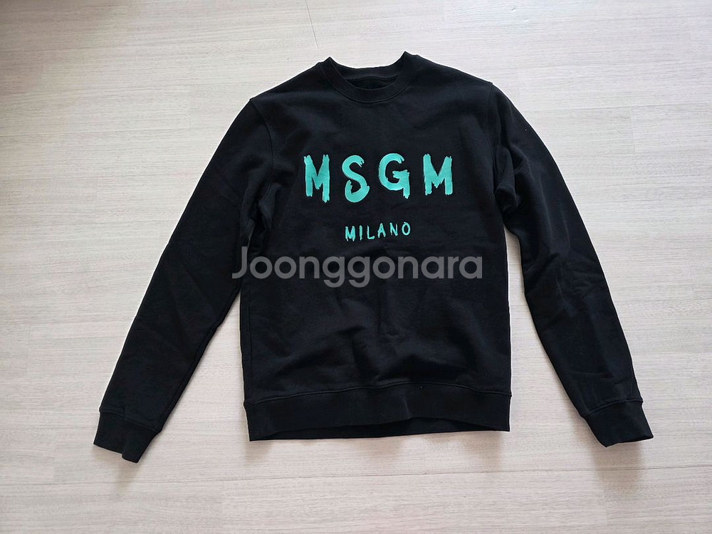 남성 MSGM 맨투맨 M--0