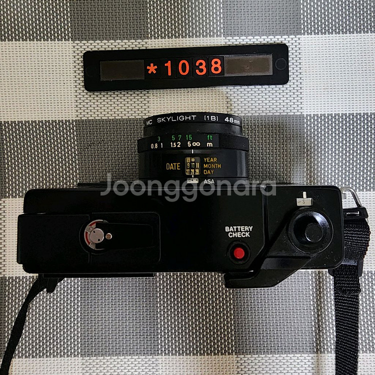 캐논 A 35 데이트룩스 필름카메라--1