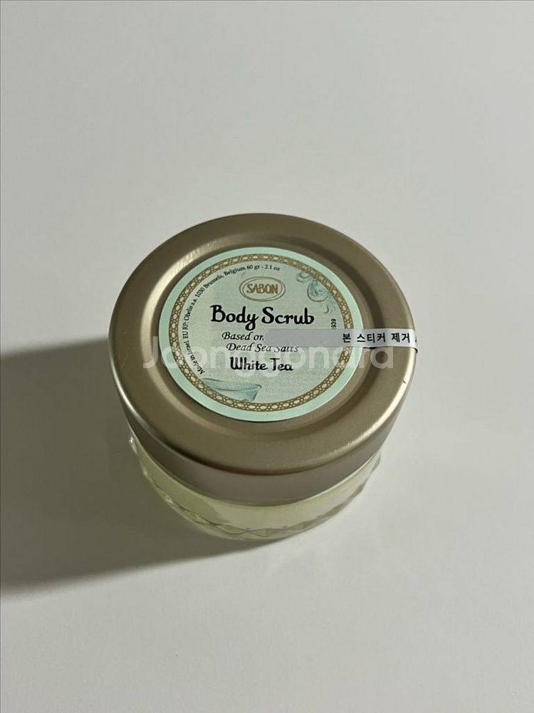 (미개봉새상품) 사봉 바디스크럽 화이트티 60g--0