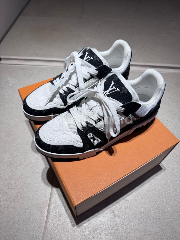 루이비통 LV 트레이너 블랙--0