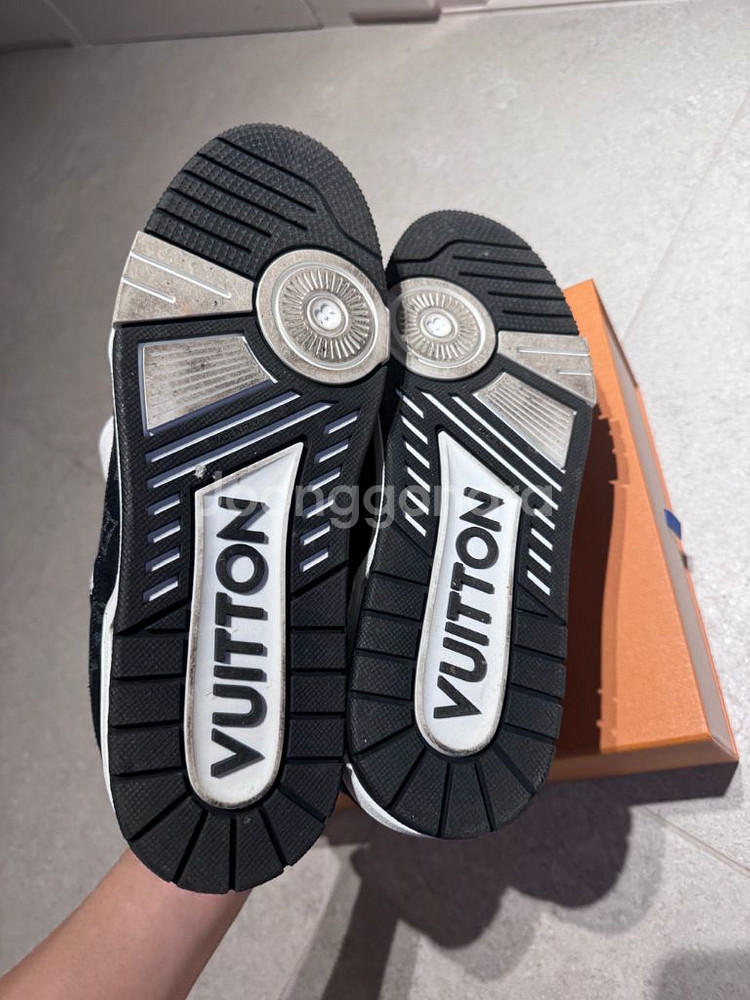 루이비통 LV 트레이너 블랙--5