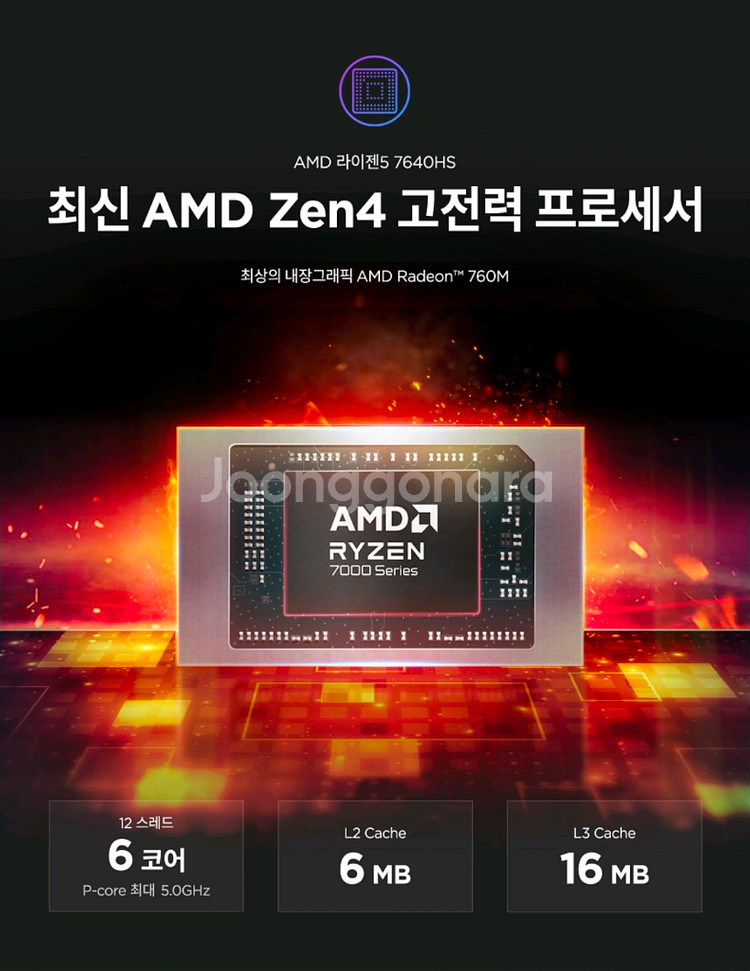레노버 LOQ 16APH 4050 게이밍노트북 미개봉--5