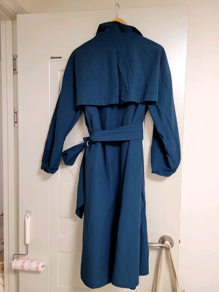 바스락 트렌치 원피스 free사이즈(55-66) 이미지