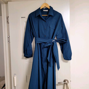 바스락 트렌치 원피스 free사이즈(55-66) 이미지