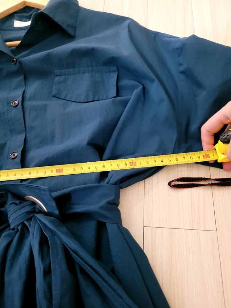 바스락 트렌치 원피스 free사이즈(55-66) 이미지