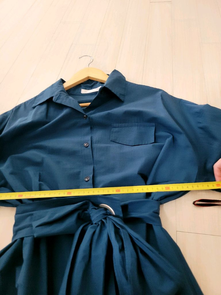 바스락 트렌치 원피스 free사이즈(55-66) 이미지