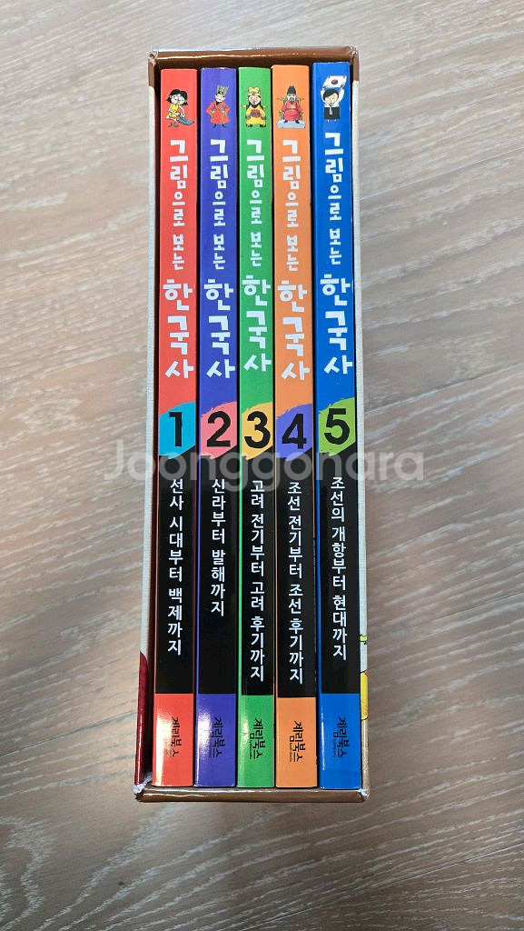 그림으로 보는 한국사 전5권 세트 (계림북스,2020)--0
