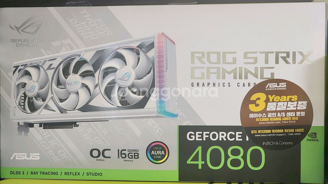 ROG Strix RTX 4080 OC 화이트 스트릭스--0