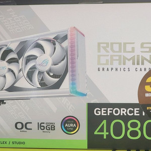 ROG Strix RTX 4080 OC 화이트 스트릭스