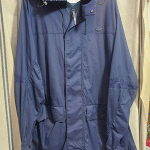 정품 라코스테 남 바람막이.100