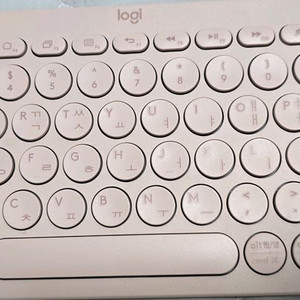 로지텍 K380 무선 블루투스 키보드 핑크