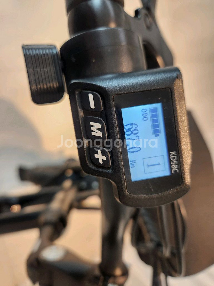 [신품급/풀튜닝] 커넥티드 카브36 전기자전거(파스/스--2