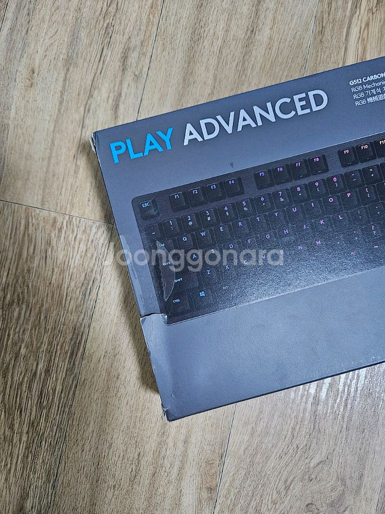 로지텍 G512 Carbon 키보드 Gx 청축--4