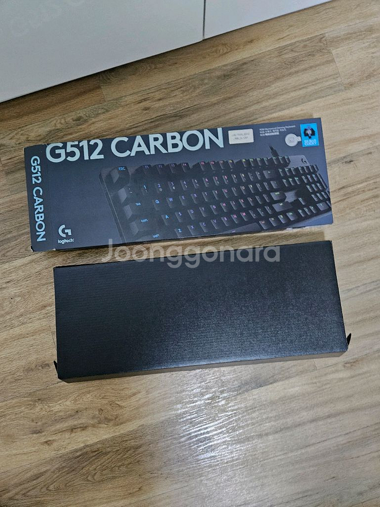 로지텍 G512 Carbon 키보드 Gx 청축--3