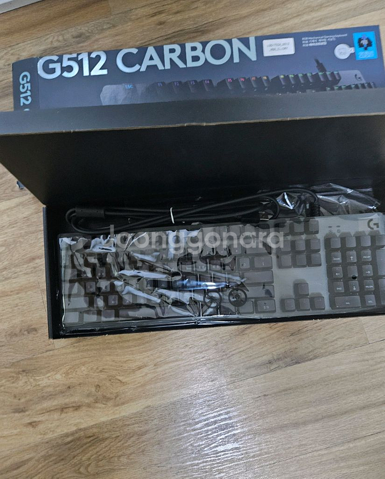 로지텍 G512 Carbon 키보드 Gx 청축--0