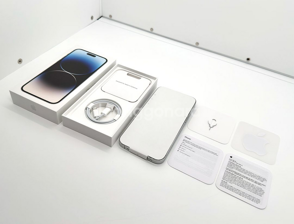 완전 새폰급 아이폰14 Pro Max 화이트 256GB--1