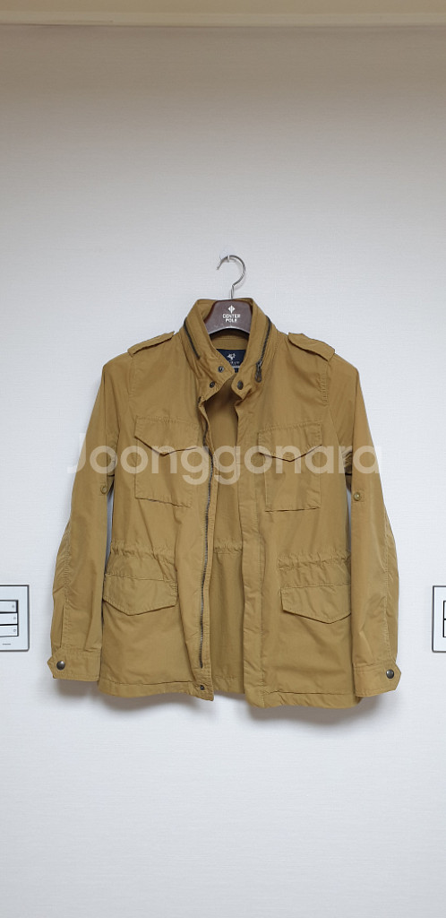 폴햄 후드 야상자켓 사파리 90 남녀공용--0