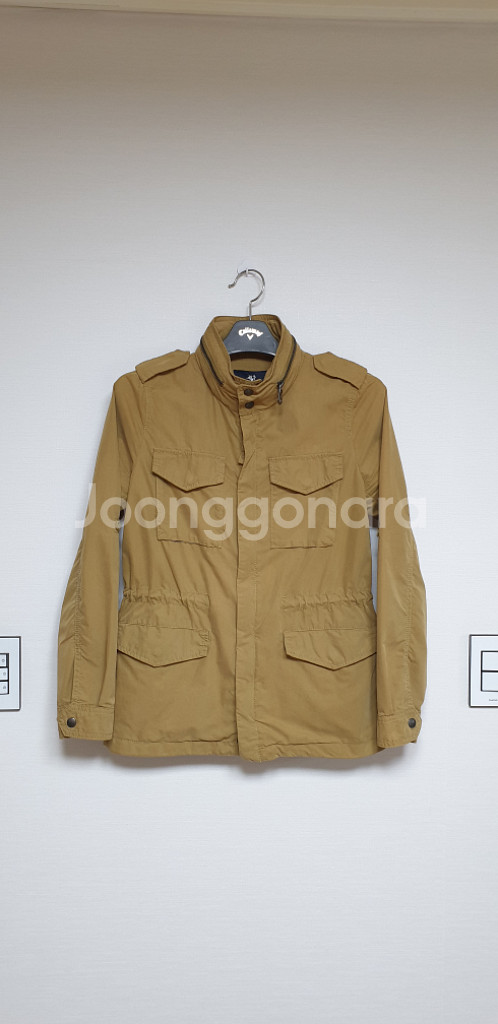 폴햄 후드 야상자켓 사파리 90 남녀공용--1