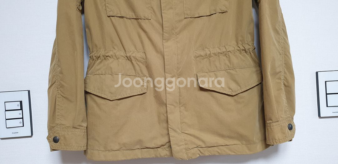 폴햄 후드 야상자켓 사파리 90 남녀공용--3