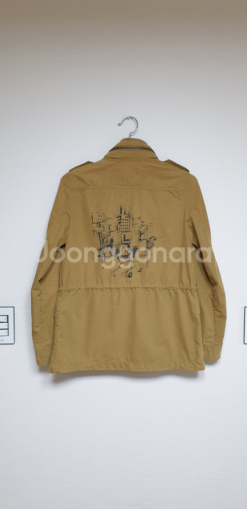 폴햄 후드 야상자켓 사파리 90 남녀공용--4