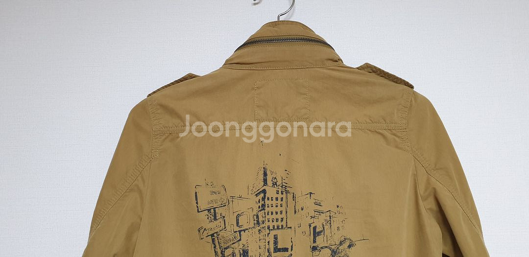 폴햄 후드 야상자켓 사파리 90 남녀공용--5