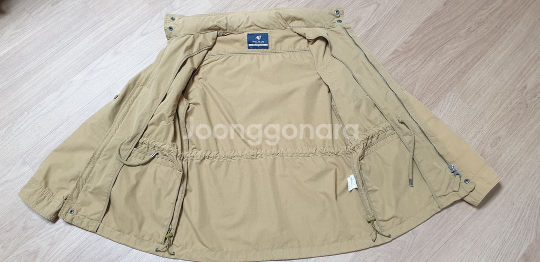폴햄 후드 야상자켓 사파리 90 남녀공용--7