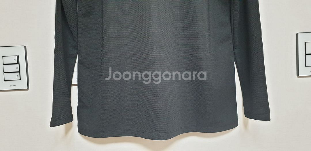 HENDEL 남성 긴팔 라운드 티셔츠 XL 블랙--5