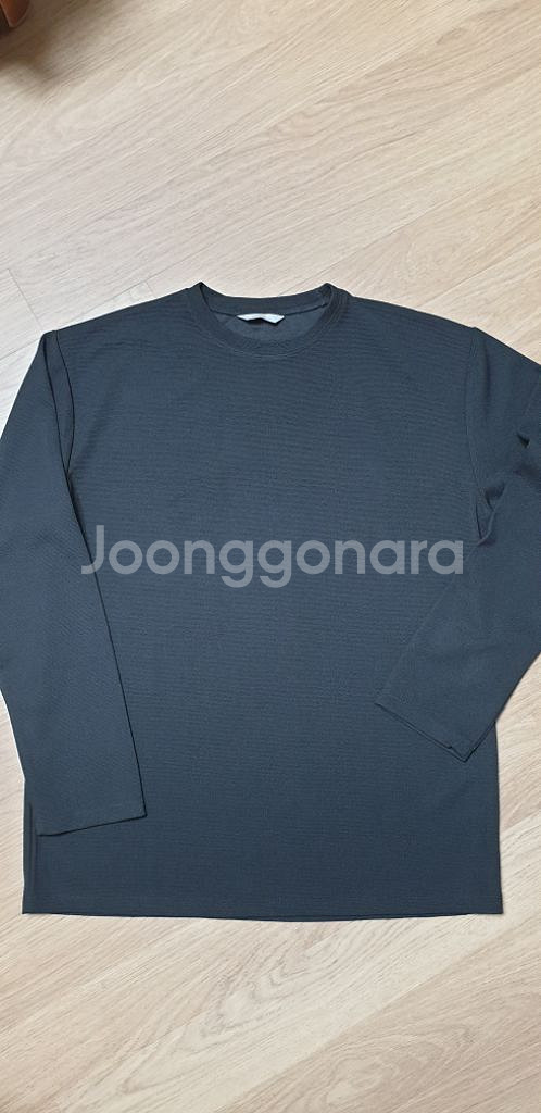 HENDEL 남성 긴팔 라운드 티셔츠 XL 블랙--6