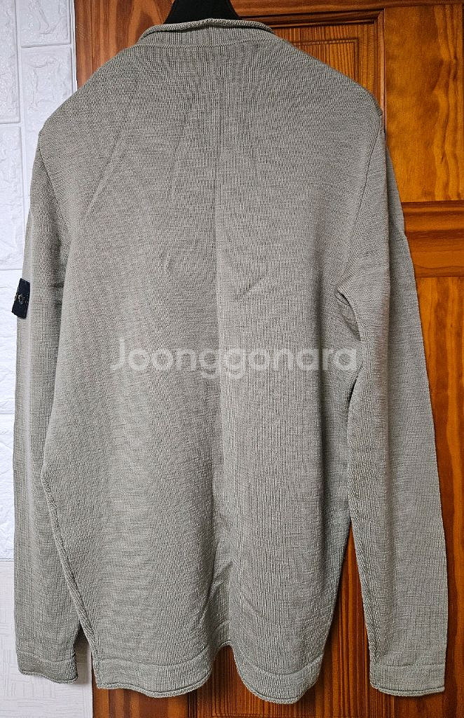 스톤아일랜드 카키 니트 100(L)--1