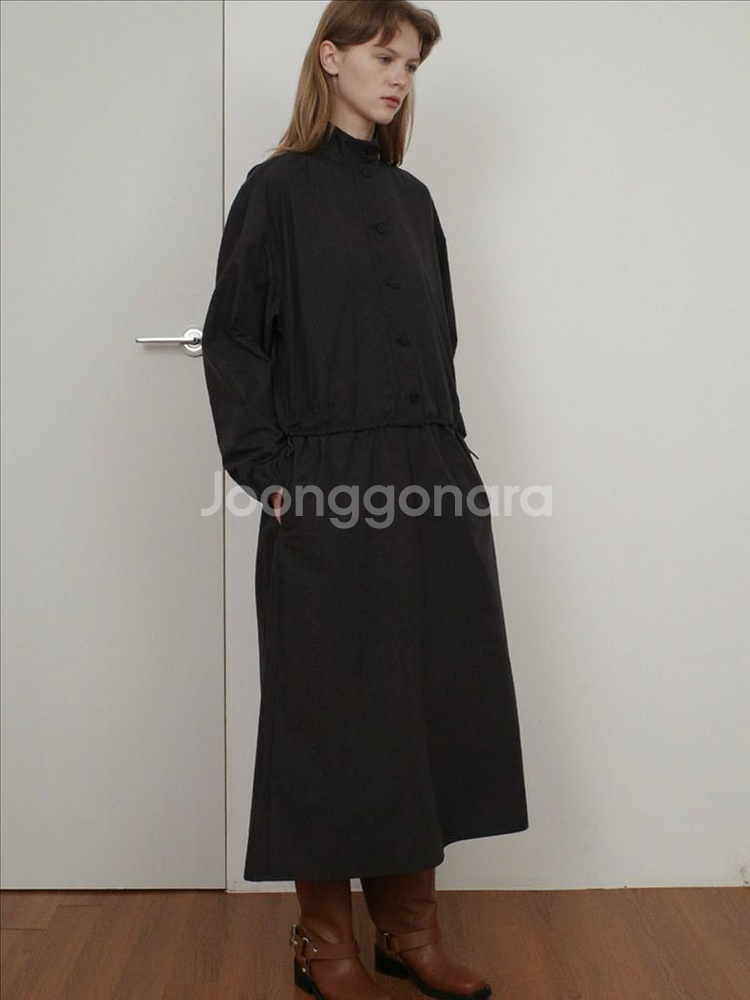 엔오르 하이넥 스트링 원피스 새상품 롱원피스--2