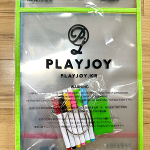 플레이조이 워크시트 케이스6개 1세트 새상품