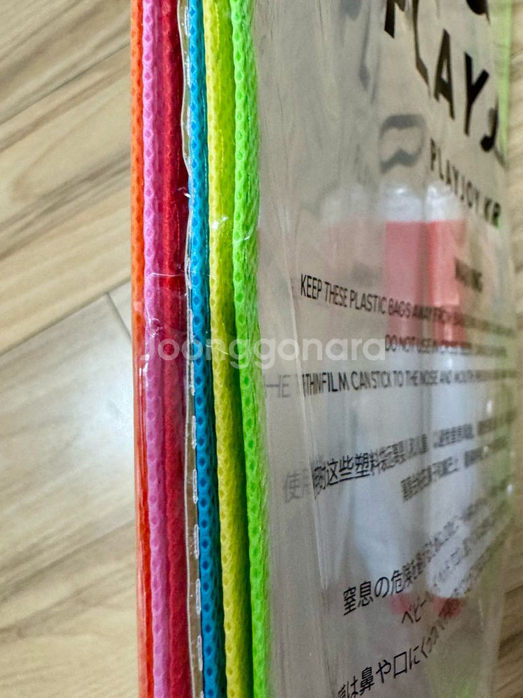 플레이조이 워크시트 케이스6개 1세트 새상품--1