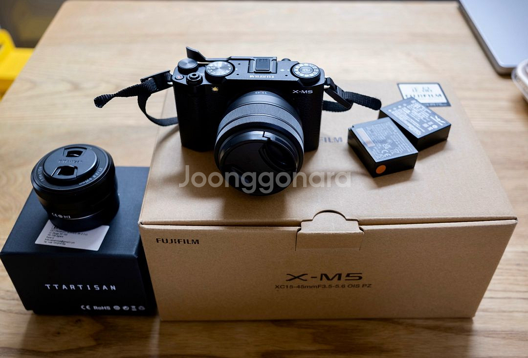 후지필름 X-M5+XC15-45+TTArtis 27--0