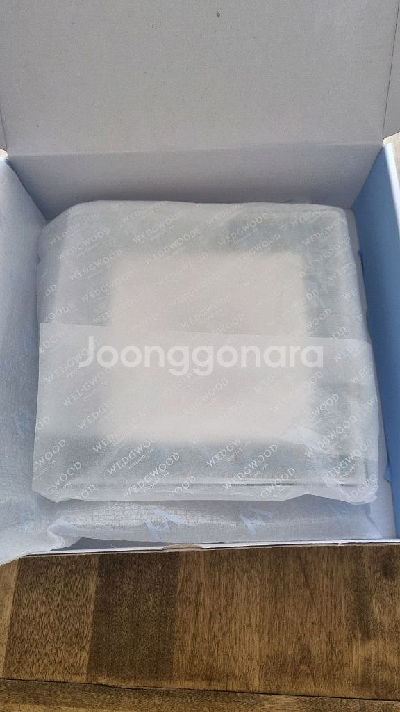 웨지우드 터콰즈 사각볼 16센치--5