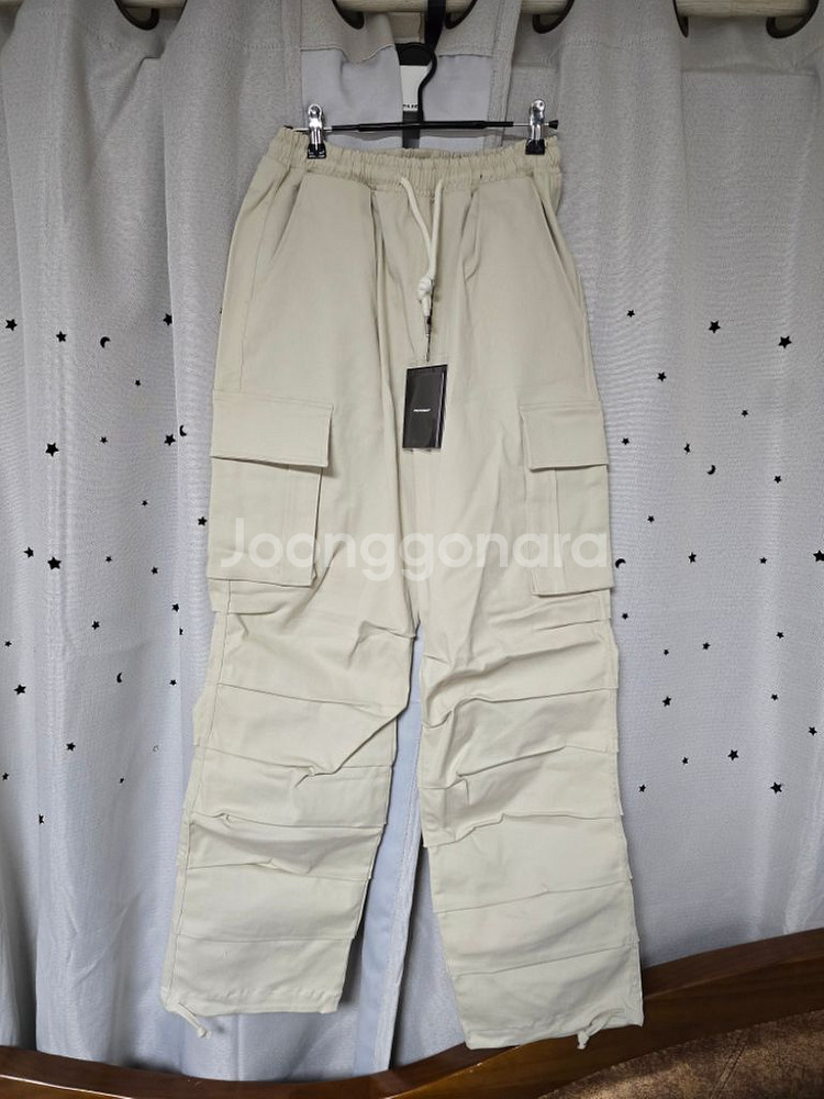 매스노운 크럼블 와이드 카코팬츠MWOCP001cR L--4