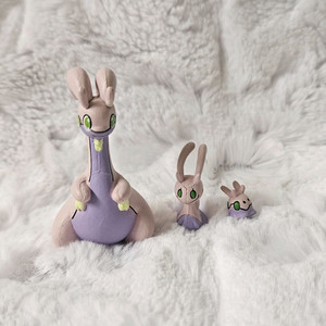 [일괄] 포켓몬스터 포켓몬 미끄래곤 진화트리 입체도감