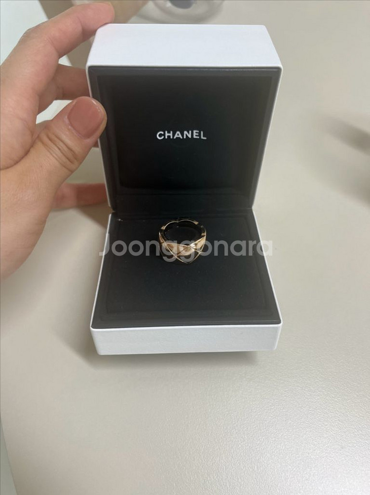 샤넬코코크러쉬반지--1