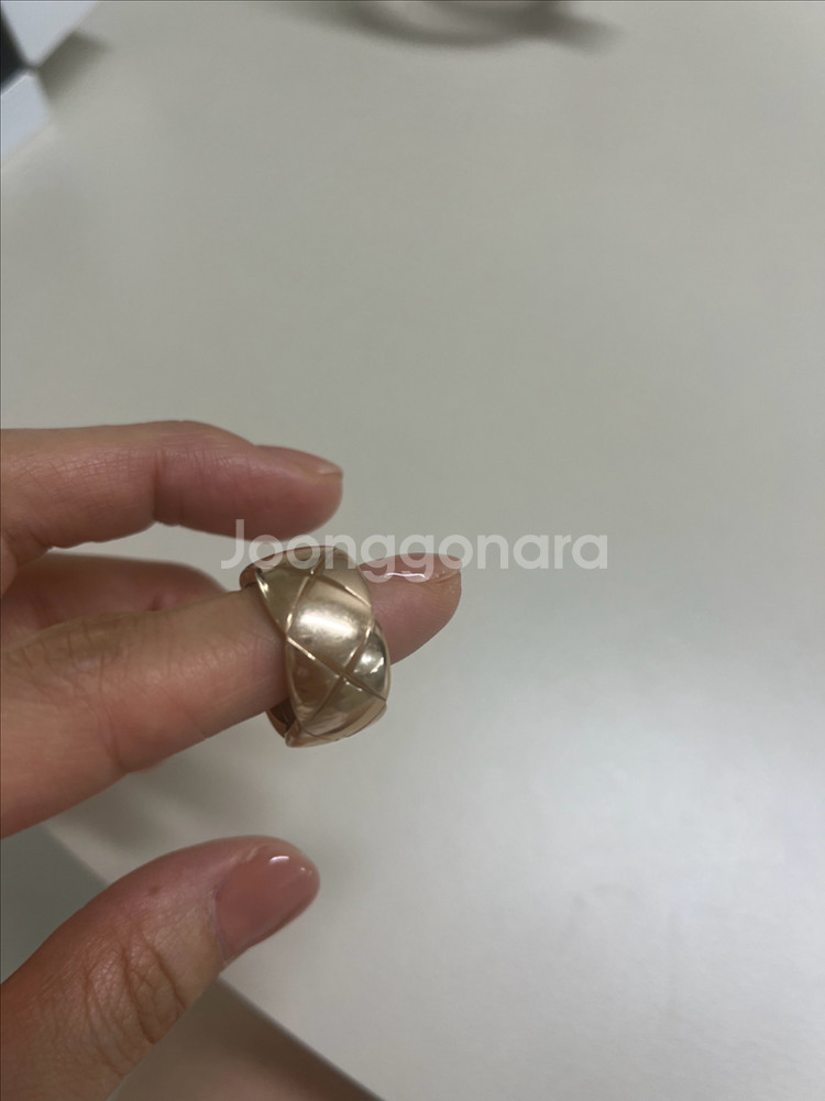 샤넬코코크러쉬반지--2