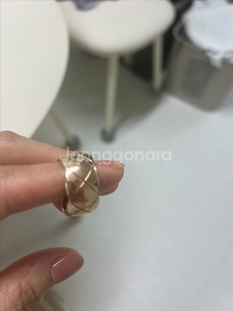 샤넬코코크러쉬반지--4